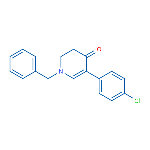 1-Benzyl-5-(4-chlorophenyl)-2,3-dihydro-4-pyridinone 1g