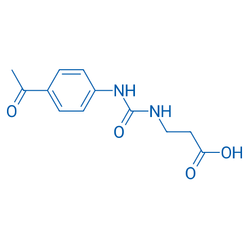 3-(3-(4-Acetylphenyl)ureido)propanoic acid 5g