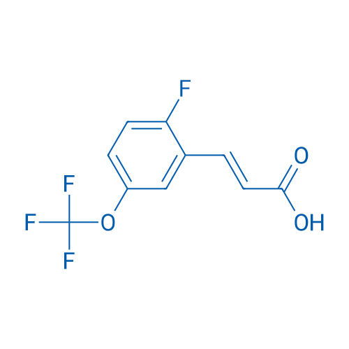 3-(2-Fluoro-5-(trifluoromethoxy)phenyl)acrylic acid 5g