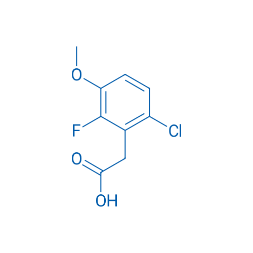 6-Chloro-2-fluoro-3-methoxyphenylacetic acid 1g