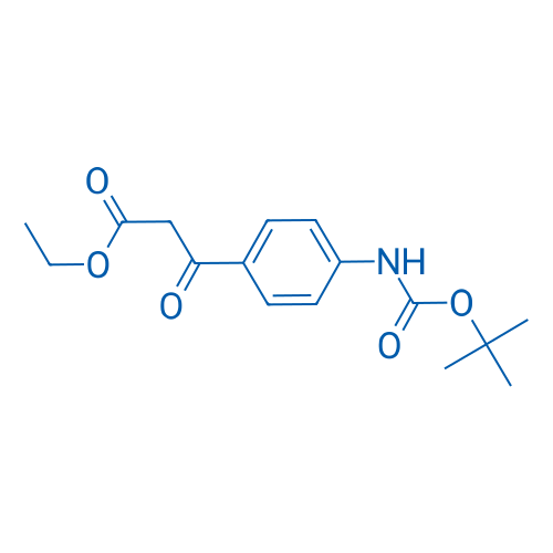 Ethyl 3-(4-((tert-butoxycarbonyl)amino)phenyl)-3-oxopropanoate 1g