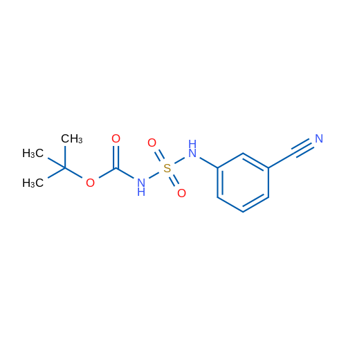 tert-Butyl N-[(3-cyanophenyl)sulfamoyl]carbamate 1g