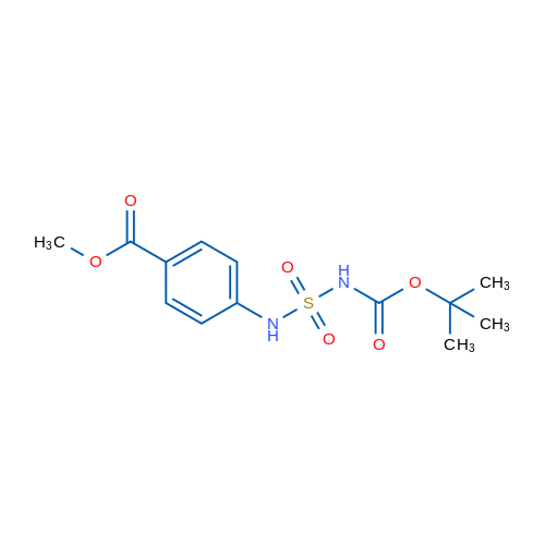 Methyl 4-[({[(tert-butoxy)carbonyl]amino}sulfonyl)amino]benzoate 1g