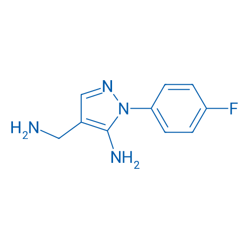 4-(Aminomethyl)-1-(4-fluorophenyl)-1H-pyrazol-5-amine 1g