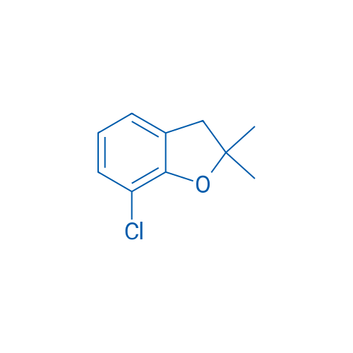 7-Chloro-2,2-dimethyl-2,3-dihydrobenzofuran 250mg