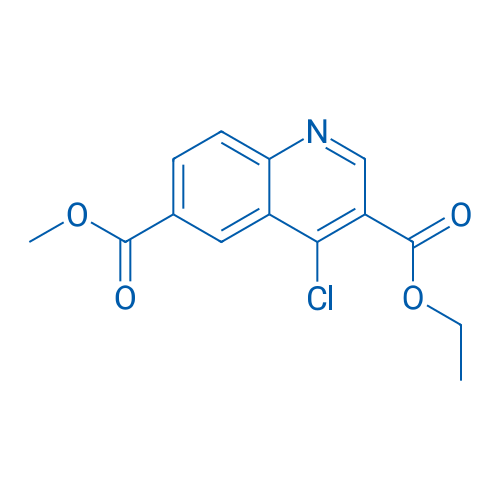 3-Ethyl 6-methyl 4-chloroquinoline-3,6-dicarboxylate 250mg