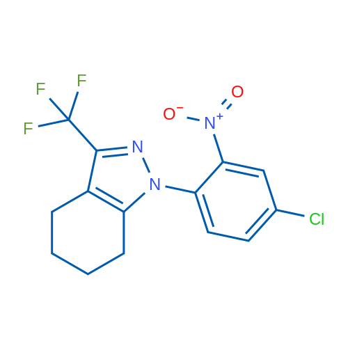 1-(4-Chloro-2-nitrophenyl)-3-(trifluoromethyl)-4,5,6,7-tetrahydro-1H-indazole 5g