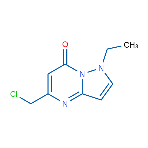 5-(Chloromethyl)-1-ethylpyrazolo[1,5-a]pyrimidin-7(1H)-one 1g