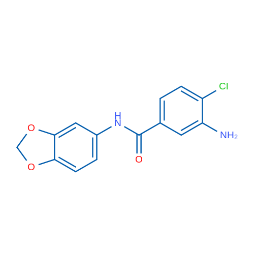 3-Amino-N-(benzo[d][1,3]dioxol-5-yl)-4-chlorobenzamide 1g