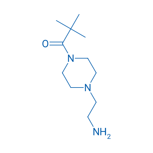 (2-[4-(2,2-Dimethylpropanoyl)piperazin-1-yl]ethyl)amine 1g