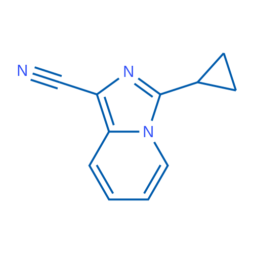 3-Cyclopropylimidazo[1,5-a]pyridine-1-carbonitrile 1g