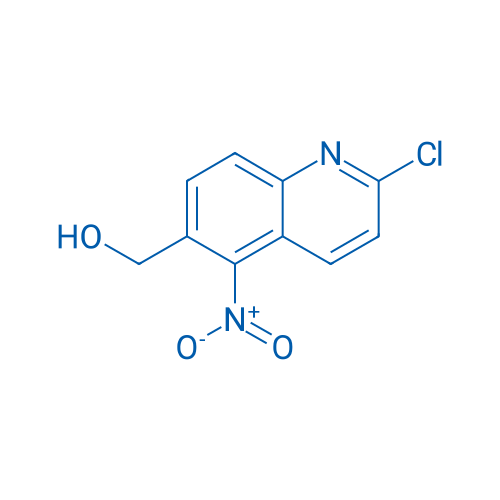 2-Chloro-5-nitro-6-hydroxymethylquinoline 1g