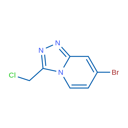 7-Bromo-3-(chloromethyl)-[1,2,4]triazolo[4,3-a]pyridine 1g