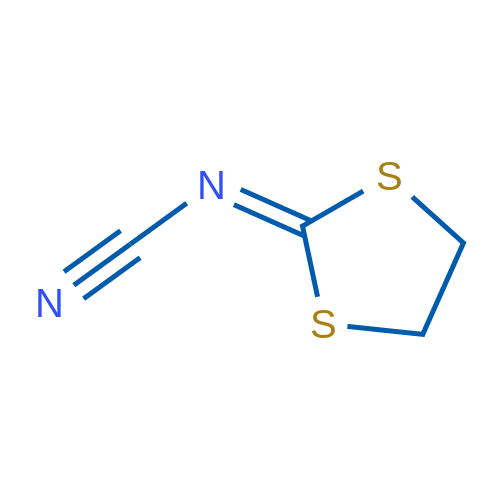 [(1,3-Dithiolan-2-ylidene)amino]formonitrile 1g