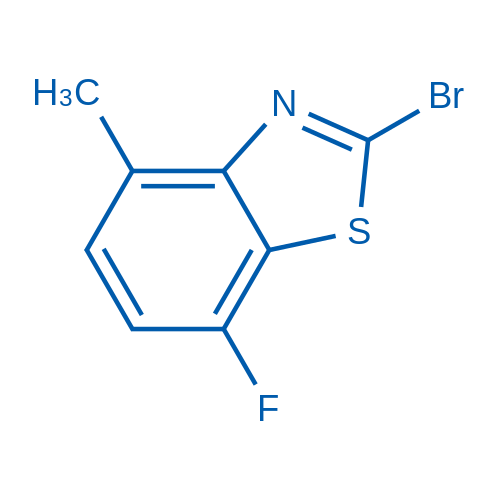 2-Bromo-7-fluoro-4-methylbenzo[d]thiazole 1g