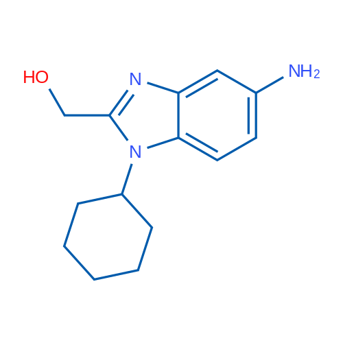 (5-Amino-1-cyclohexyl-1H-benzo[d]imidazol-2-yl)methanol 5g
