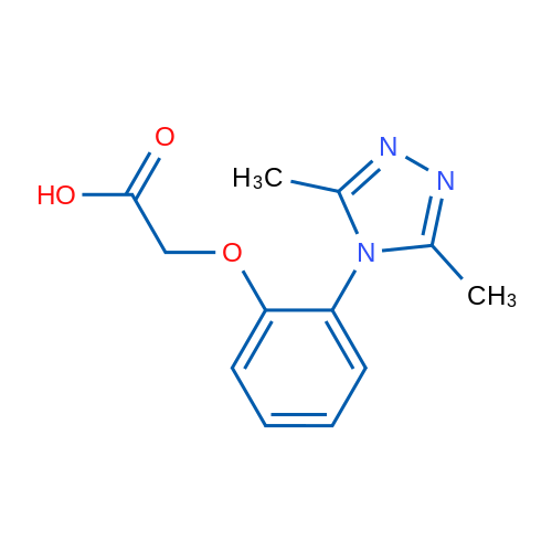 2-(2-(3,5-Dimethyl-4H-1,2,4-triazol-4-yl)phenoxy)acetic acid 1g