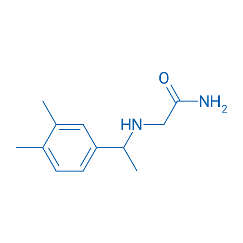 2-{[1-(3,4-dimethylphenyl)ethyl]amino}acetamide 1g