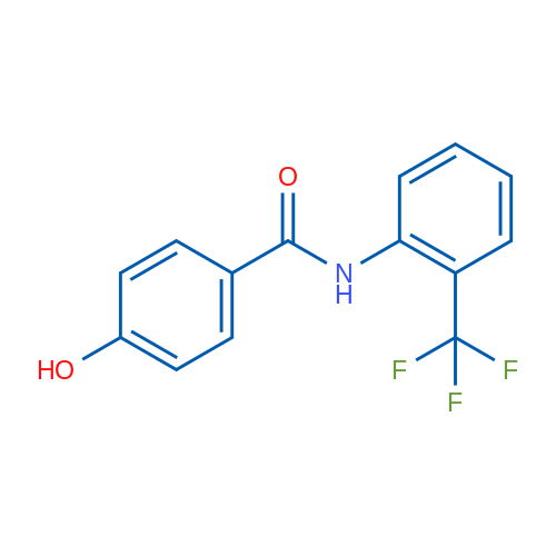 4-Hydroxy-N-[2-(trifluoromethyl)phenyl]benzamide 1g
