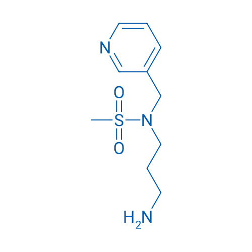 N-(3-Aminopropyl)-N-(pyridin-3-ylmethyl)methanesulfonamide 250mg