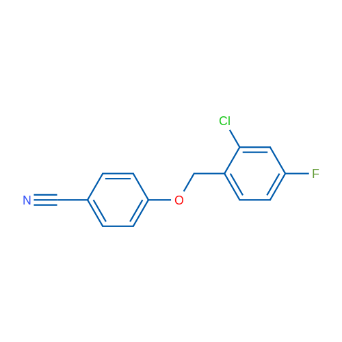 4-((2-Chloro-4-fluorobenzyl)oxy)benzonitrile 5g