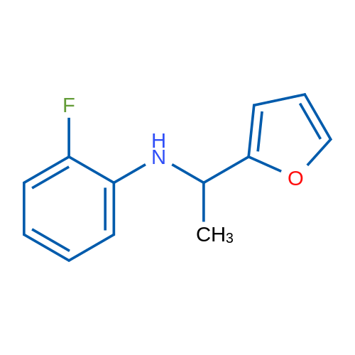 2-Fluoro-N-[1-(furan-2-yl)ethyl]aniline 5g