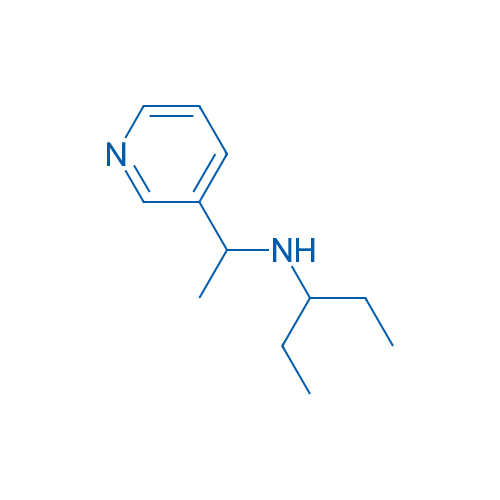 N-(1-(Pyridin-3-yl)ethyl)pentan-3-amine 1g