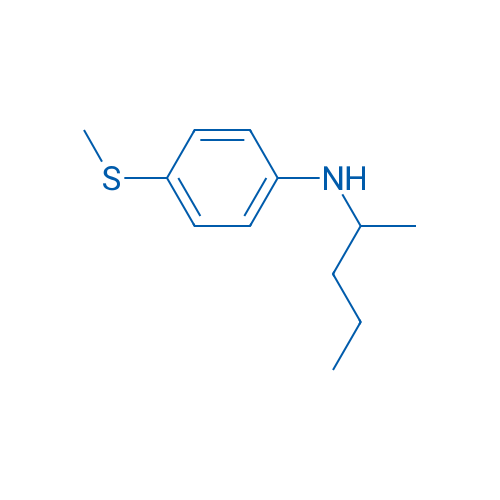 4-(Methylsulfanyl)-N-(pentan-2-yl)aniline 1g