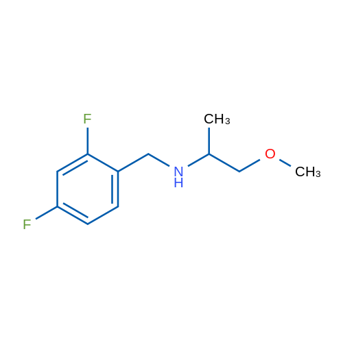 [(2,4-Difluorophenyl)methyl](1-methoxypropan-2-yl)amine 5g