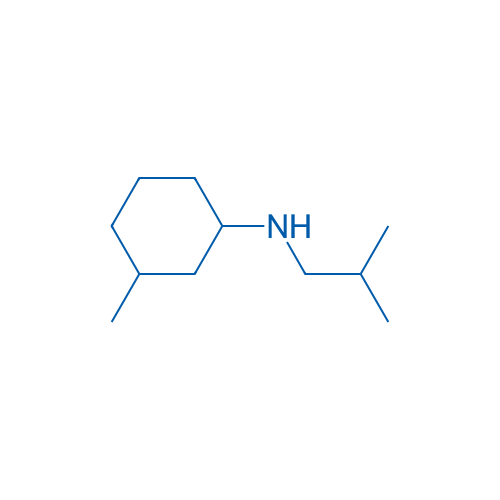 3-Methyl-N-(2-methylpropyl)cyclohexan-1-amine 100mg