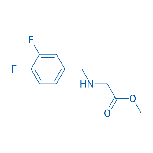 Methyl 2-{[(3,4-difluorophenyl)methyl]amino}acetate 5g