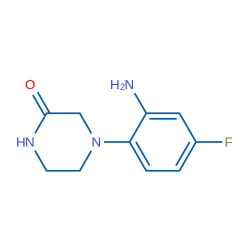 4-(2-Amino-4-fluorophenyl)piperazin-2-one 5g