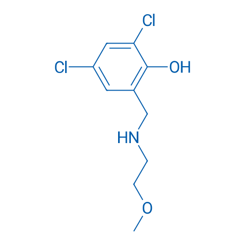 2,4-Dichloro-6-{[(2-methoxyethyl)amino]methyl}phenol 1g