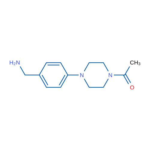 1-{4-[4-(aminomethyl)phenyl]piperazin-1-yl}ethan-1-one 1g
