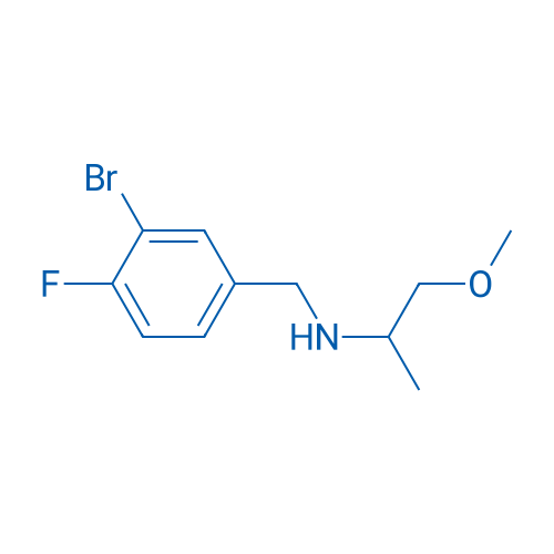 [(3-Bromo-4-fluorophenyl)methyl](1-methoxypropan-2-yl)amine 5g