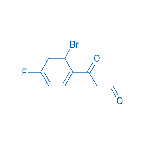 3-(2-Bromo-4-fluorophenyl)-3-oxopropanal 1g