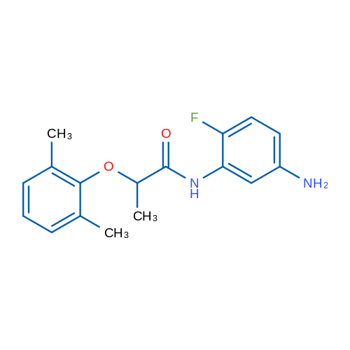 N-(5-Amino-2-fluorophenyl)-2-(2,6-dimethylphenoxy)propanamide 1g