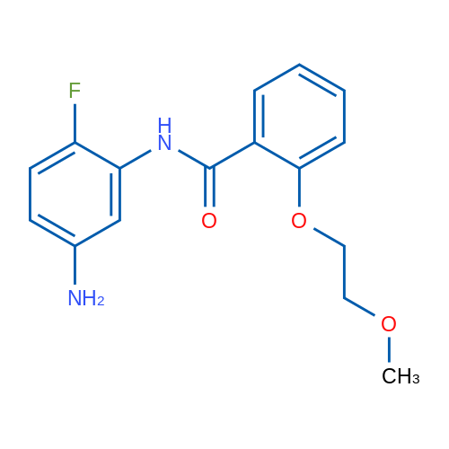 N-(5-Amino-2-fluorophenyl)-2-(2-methoxyethoxy)benzamide 1g