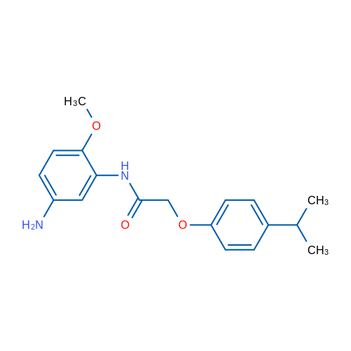 N-(5-Amino-2-methoxyphenyl)-2-(4-isopropylphenoxy)acetamide 1g