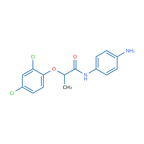 N-(4-Aminophenyl)-2-(2,4-dichlorophenoxy)propanamide 1g