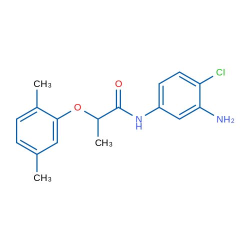 N-(3-Amino-4-chlorophenyl)-2-(2,5-dimethylphenoxy)propanamide 5g