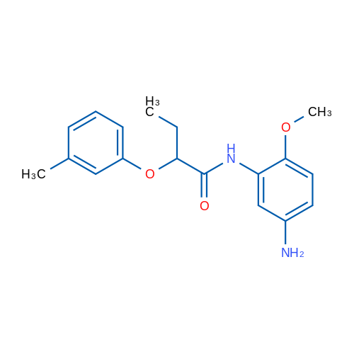 N-(5-Amino-2-methoxyphenyl)-2-(m-tolyloxy)butanamide 5g