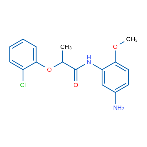 N-(5-Amino-2-methoxyphenyl)-2-(2-chlorophenoxy)propanamide 5g