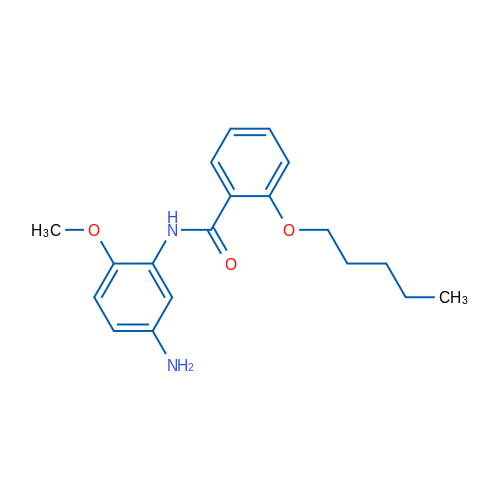 N-(5-Amino-2-methoxyphenyl)-2-(pentyloxy)benzamide 1g