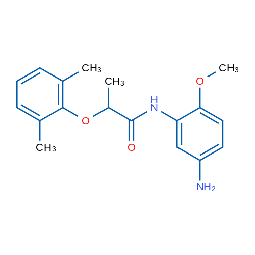 N-(5-Amino-2-methoxyphenyl)-2-(2,6-dimethylphenoxy)propanamide 1g