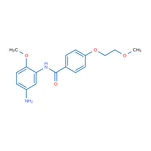 N-(5-Amino-2-methoxyphenyl)-4-(2-methoxyethoxy)benzamide 1g