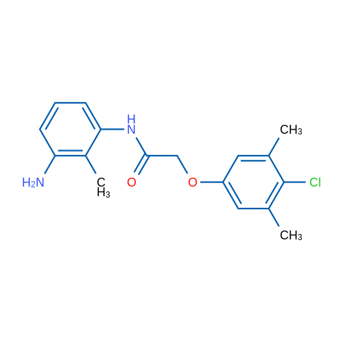 N-(3-Amino-2-methylphenyl)-2-(4-chloro-3,5-dimethylphenoxy)acetamide 1g