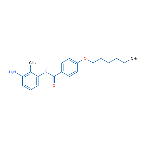 N-(3-Amino-2-methylphenyl)-4-(hexyloxy)benzamide 1g