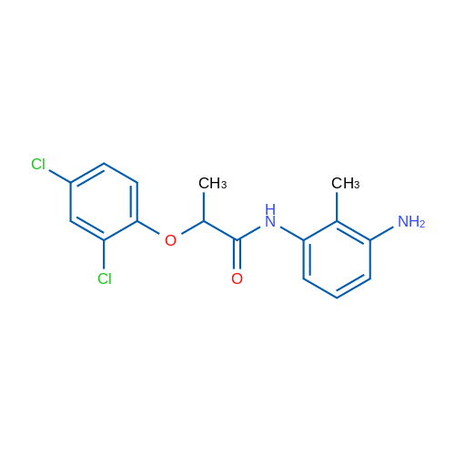 N-(3-Amino-2-methylphenyl)-2-(2,4-dichlorophenoxy)propanamide 1g