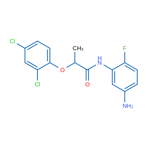 N-(5-Amino-2-fluorophenyl)-2-(2,4-dichlorophenoxy)propanamide 1g